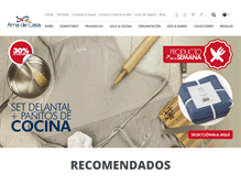 Tablet Screenshot of amadecasa.com
